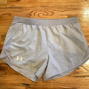 Under Armour grey athletic shorts